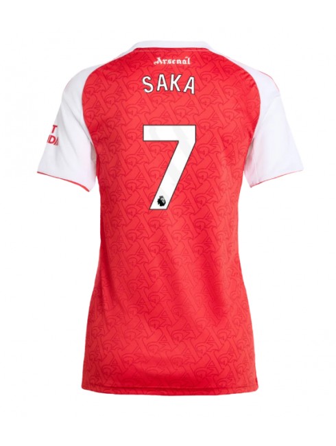 Arsenal Bukayo Saka #7 Replika Hemmakläder Dam 2025-26 Kortärmad Arsenal Bukayo Saka #7 Replika Hemmakläder Dam 2025-26 Kortärmad